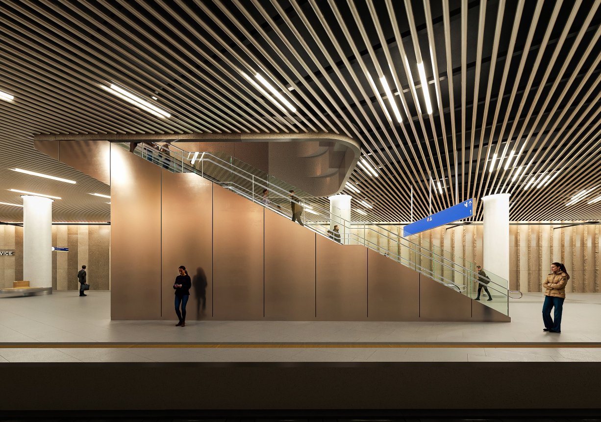 Takto bude vypadat nádraží v Dejvicích.