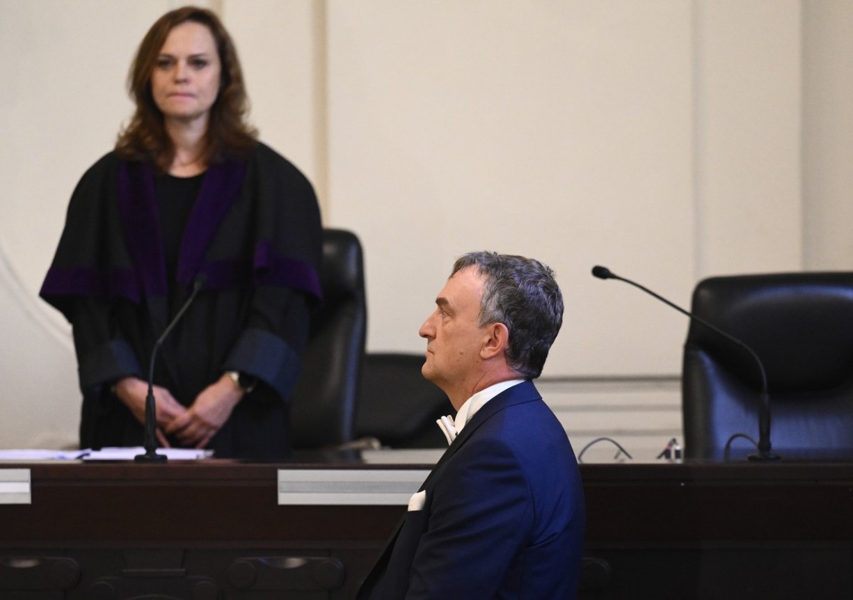 Antonio (Antonín) Koláček, manažer MUS, u soudu v roce 2023
