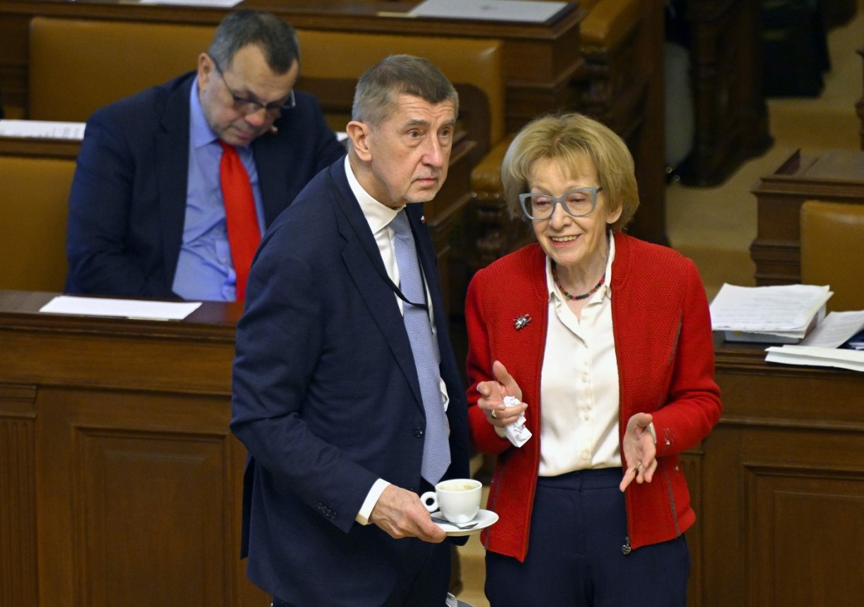 Andrej Babiš (ANO) a Helena Válková (ANO)