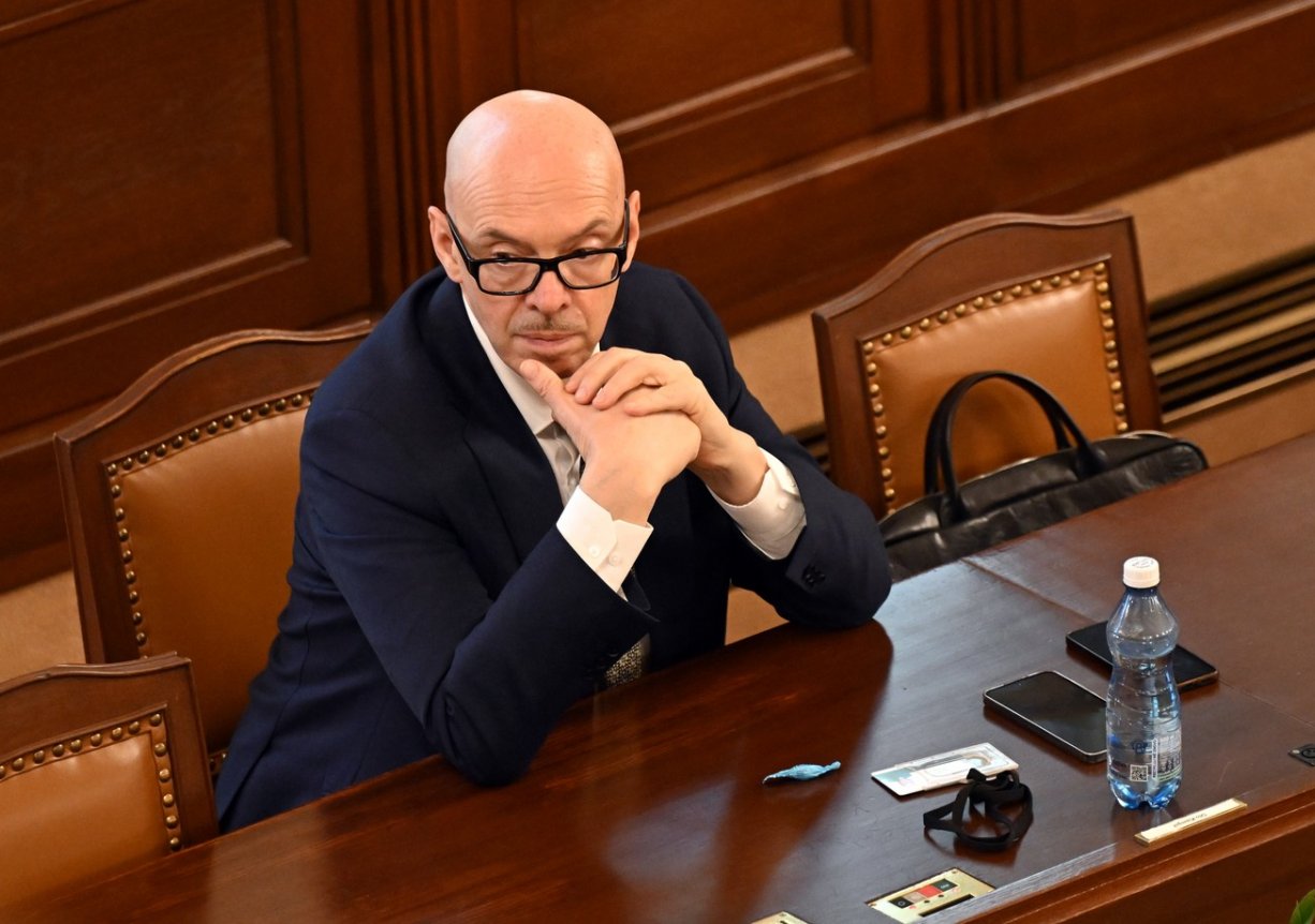 Ministr kultury Oto Klempíř (za Motoristy)