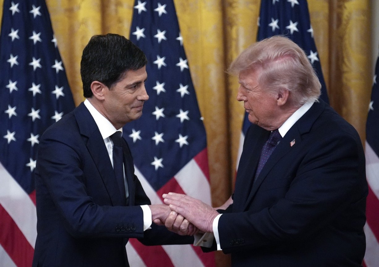 Kevin Warsh a Donald Trump