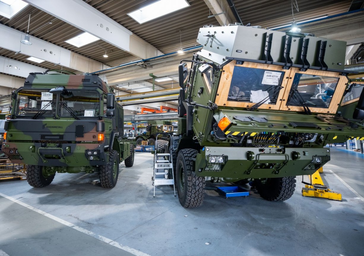 Nové armádní vozy od společnosti Rheinmetall