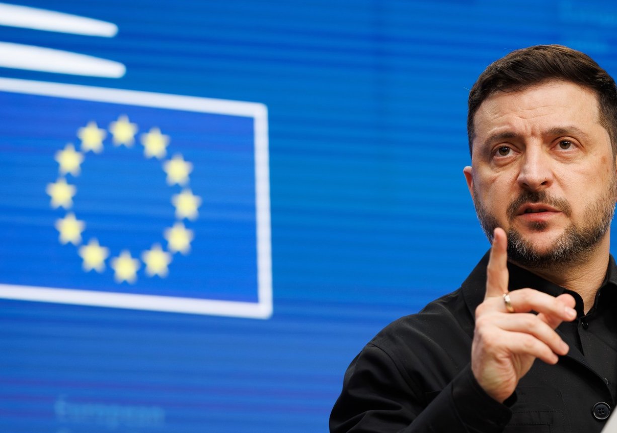 Ukrajinský prezident Volodymyr Zelenskyj