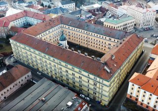 Hanácké kasárny v centru Olomouce