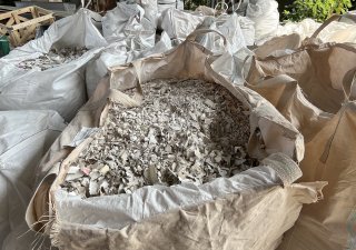 Recyklovaný stavební materiál pro další využití