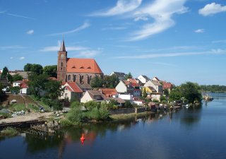 Někdejší město Fürstenberg, dnes historická část města.