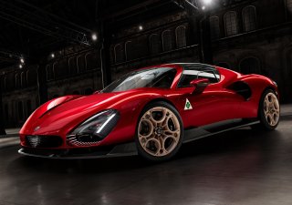 Alfa Romeo 33 Stradale vznikne pouze v limitované třiatřicetikusové sérii