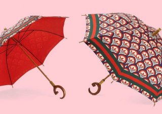 Criticized umbrellas from Gucci