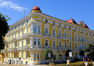 lázeňský hotel Savoy ve Františkových lázních