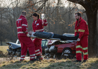 Záběr z dokumentu 13 minut režiséra Víta Klusáka