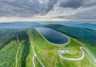 Vodní přečerpávací elektrárna Dlouhé stráně na Šumpersku