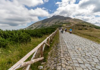 Cesta na Sněžku
