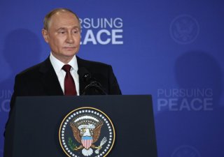 Vladimir Putin na jednání na Aljašce