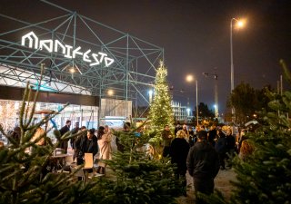 Manifesto Andělský market pod střechou