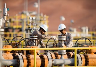 Ropná rafinérie v Saudské Arábii