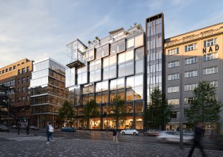 Tento objekt bude stát na místě Transgasu.