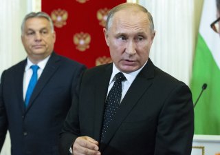 Viktor Orbán a Vladimir Putin