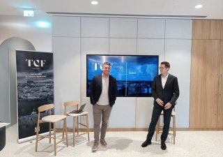 Tomáš Čupr (vlevo) spouští činnost své investiční skupiny TCF Capital