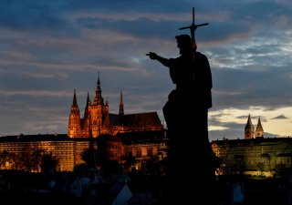 Pražský hrad z Karlova mostu