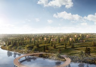 Takto bude v budoucnu vypadat okolí umělého jezera Medard na Sokolovsku.