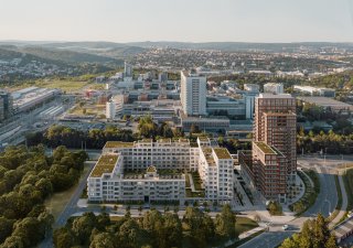 Obchody, kanceláře, kavárny, zelená piazzetta a bezmála 500 bytů. Domoplan postaví v Brně-Bohunicích multifunkční čtvrť Brixx za 4,5 miliardy korun.