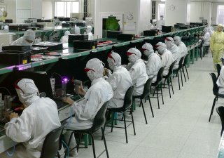 Továrna spotřební elektroniky v Šen-čenu - ilustrační snímek
