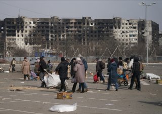 Mariupol, evakuace civilistů