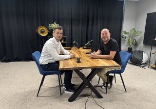 Natáčení podcastu: Mário Franko a Dalibor Martínek