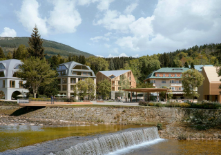 Takto si nový Špindl představuje ateliér OV Architekti