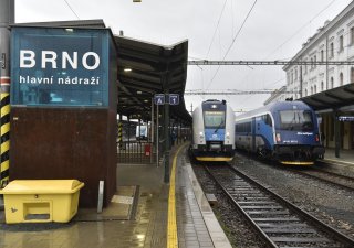 Brno, hlavní nádraží v Brně