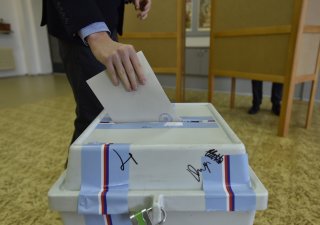 Volební urna, ilustrační foto
