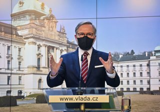 Český premiér Petr Fiala (ODS)