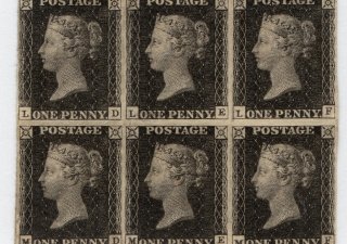 Nejstarší známka světa - Penny Black