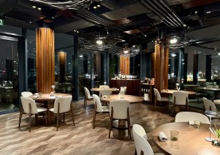 interiér restaurace Reason v budově Masaryčka