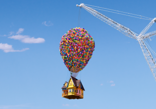 V rámci Airbnb se mohou lidé ubytovat i v domku z filmu Vzhůru do oblak