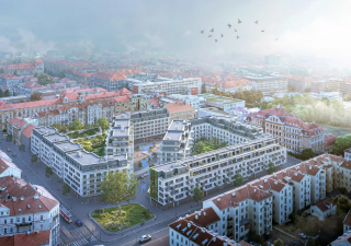 V Brně začala stavba komplexu podle návrhu architektky Jiřičné