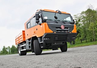 Nová Tatra Force se systémem automatizovaného řízení