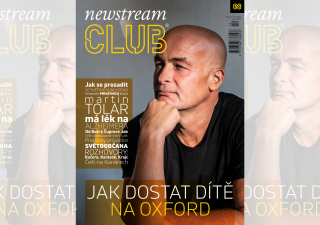 Obálka nového magazínu Newstream CLUB 2