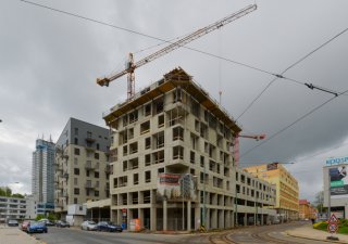 Výstavba bytů, ilustrační foto