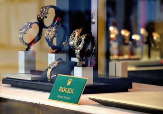 prodejna luxusních hodinek Rolex v Praze