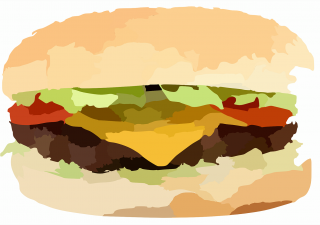Burger, illustration
