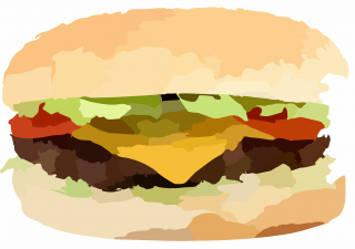 Burger, ilustrace