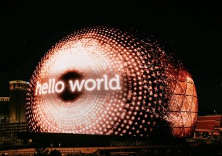Objekt Sphere v Las Vegas se představil světu