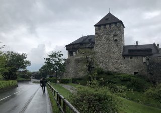 Hrad ve Vaduzu, sídlo rodu Lichtenštejnů