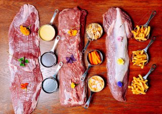 Příprava steaku podle Oldřicha Matouška z restaurace Bruxx