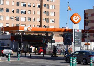 Repsol benzínka ve španělské Valencii