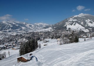 Lyžařské středisko Gstaad ve Švýcarsku