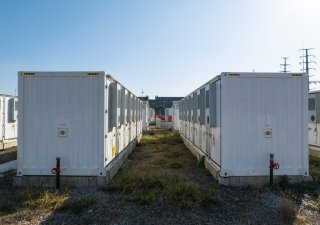 bateriová úložiště, ilustrační snímek