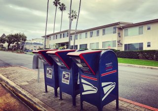 Poštovní schránky v Kalifornii