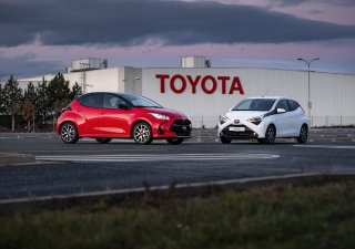 Toyota Yaris a Aygo se vyrábí v Kolíně